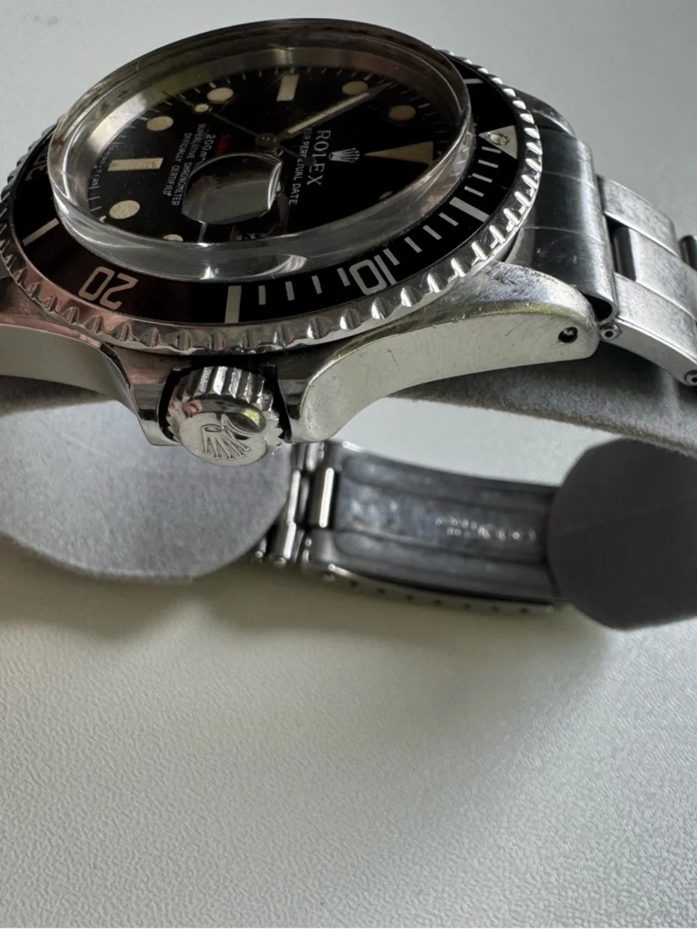 Rare Rolex Red Submariner Men’s Watch With The Meters First Dial